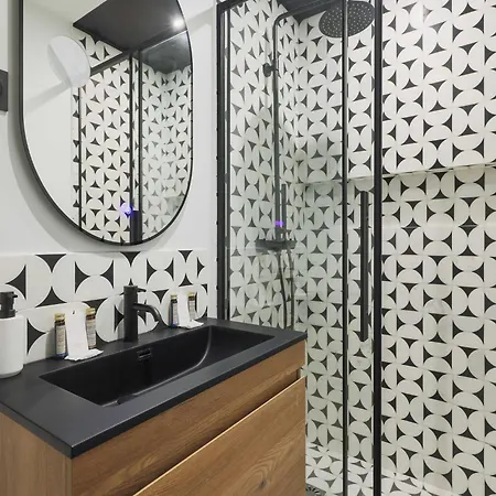 Modern -1br-2p- Marais Appartamento Parigi